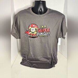 Humor "Im A Super Fun Guy" Graphic Tee Mens 3XL